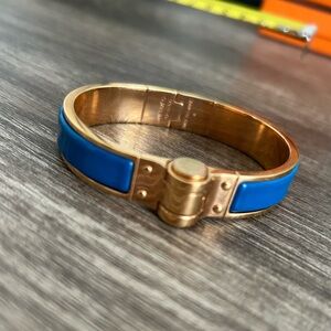 Blue and Rose Gold Jointed bracelet